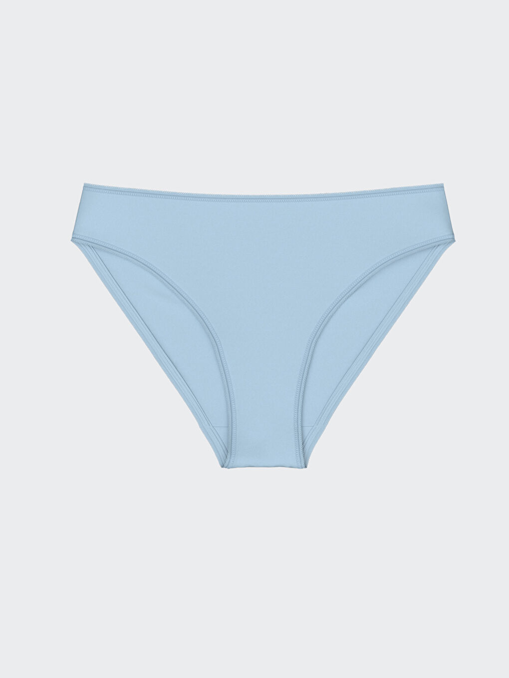 Mavi Düz Bikini Külot