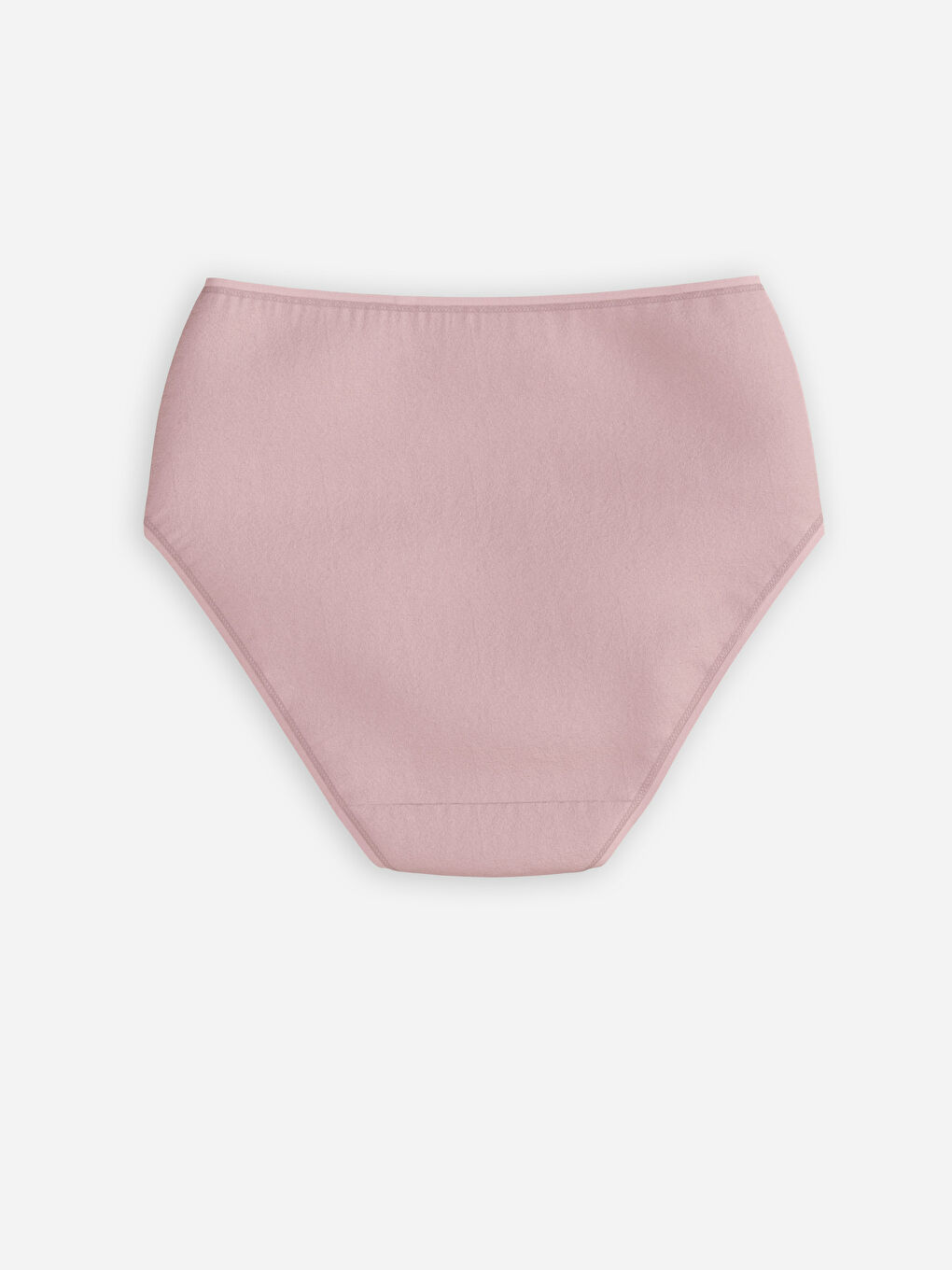 Lila Yüksek Bel Düz Klasik Külot-1