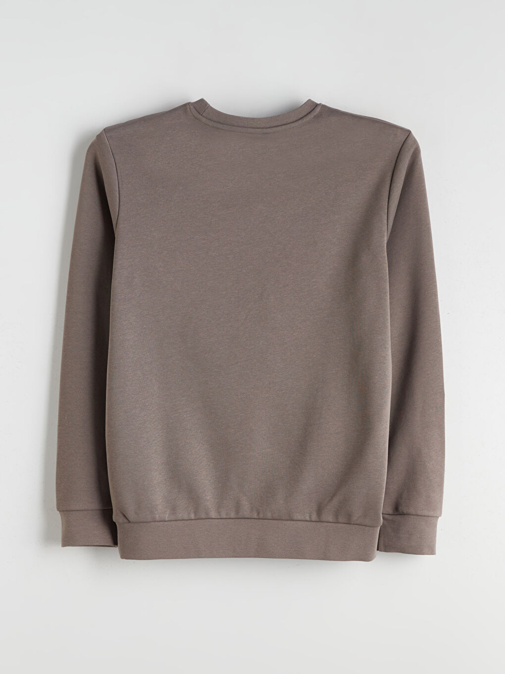 Crew Neck Men's Thick Sweatshirt-5