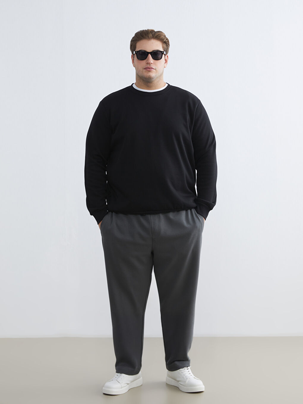 Crew Neck Men's Sweatshirt-9