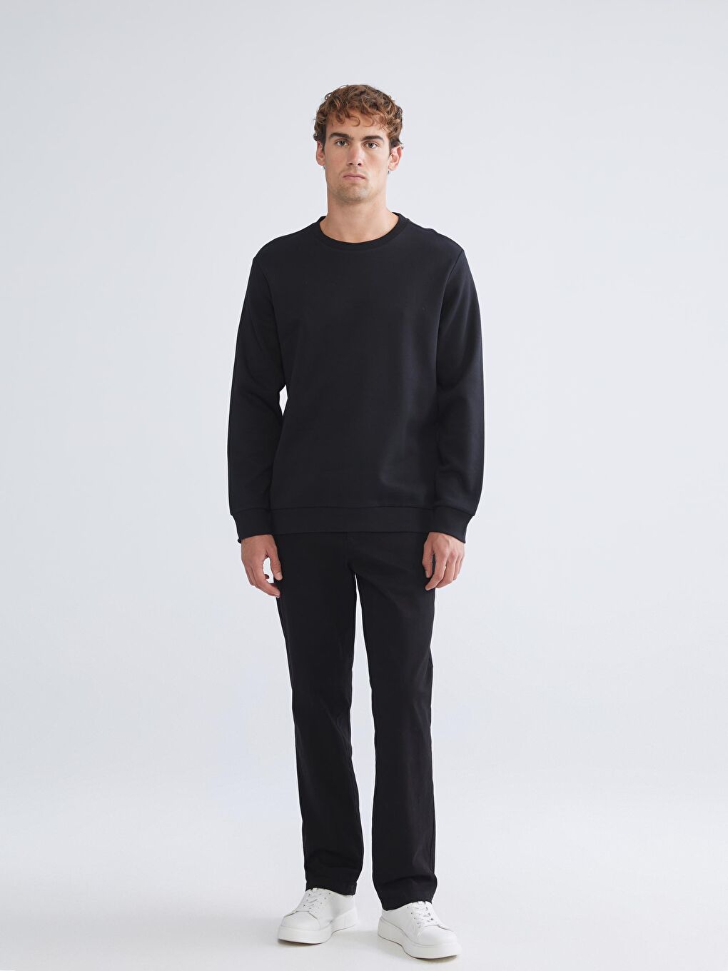 Crew Neck Men's Sweatshirt-2