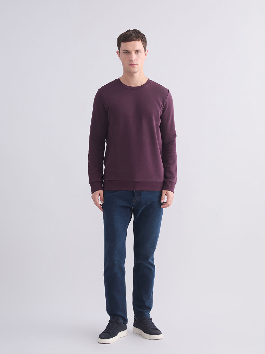 Crew Neck Men's Sweatshirt-1