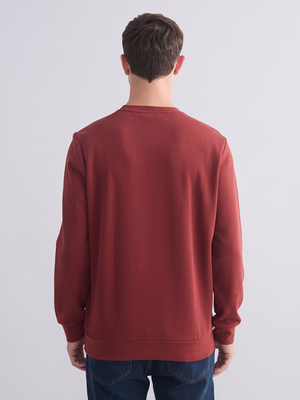 Crew Neck Men's Sweatshirt-3