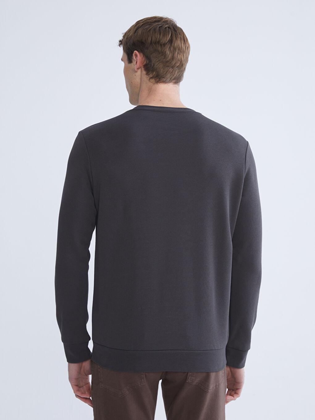 Crew Neck Men's Sweatshirt-6