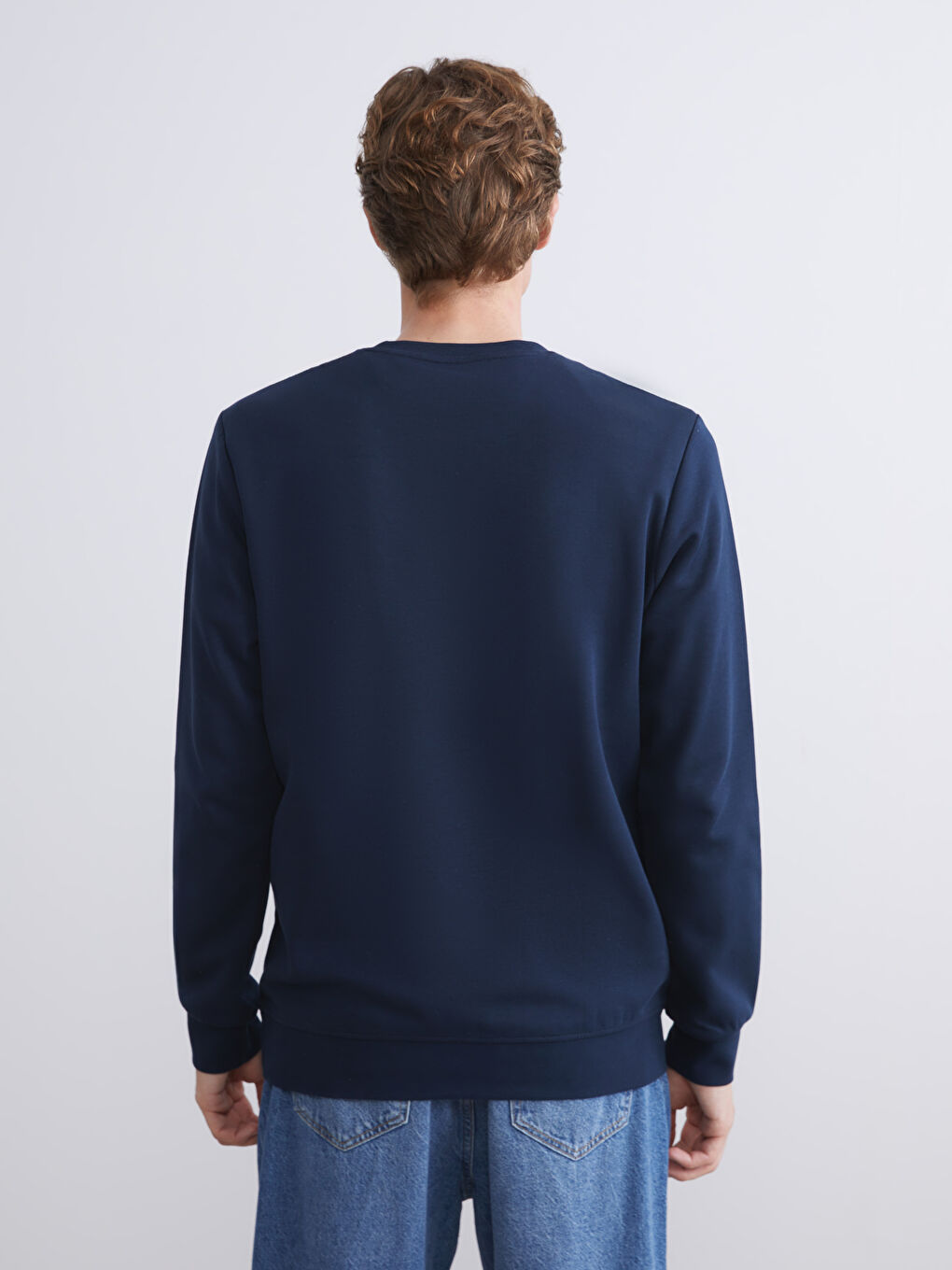 سويت شيرت ياقة دائرية للرجال-3