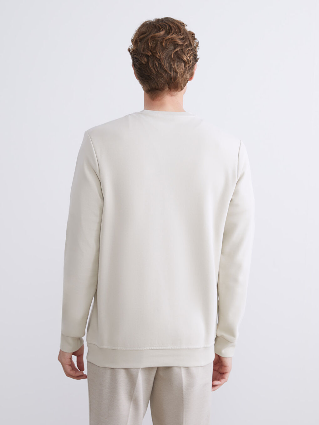 سويت شيرت ياقة دائرية للرجال-3