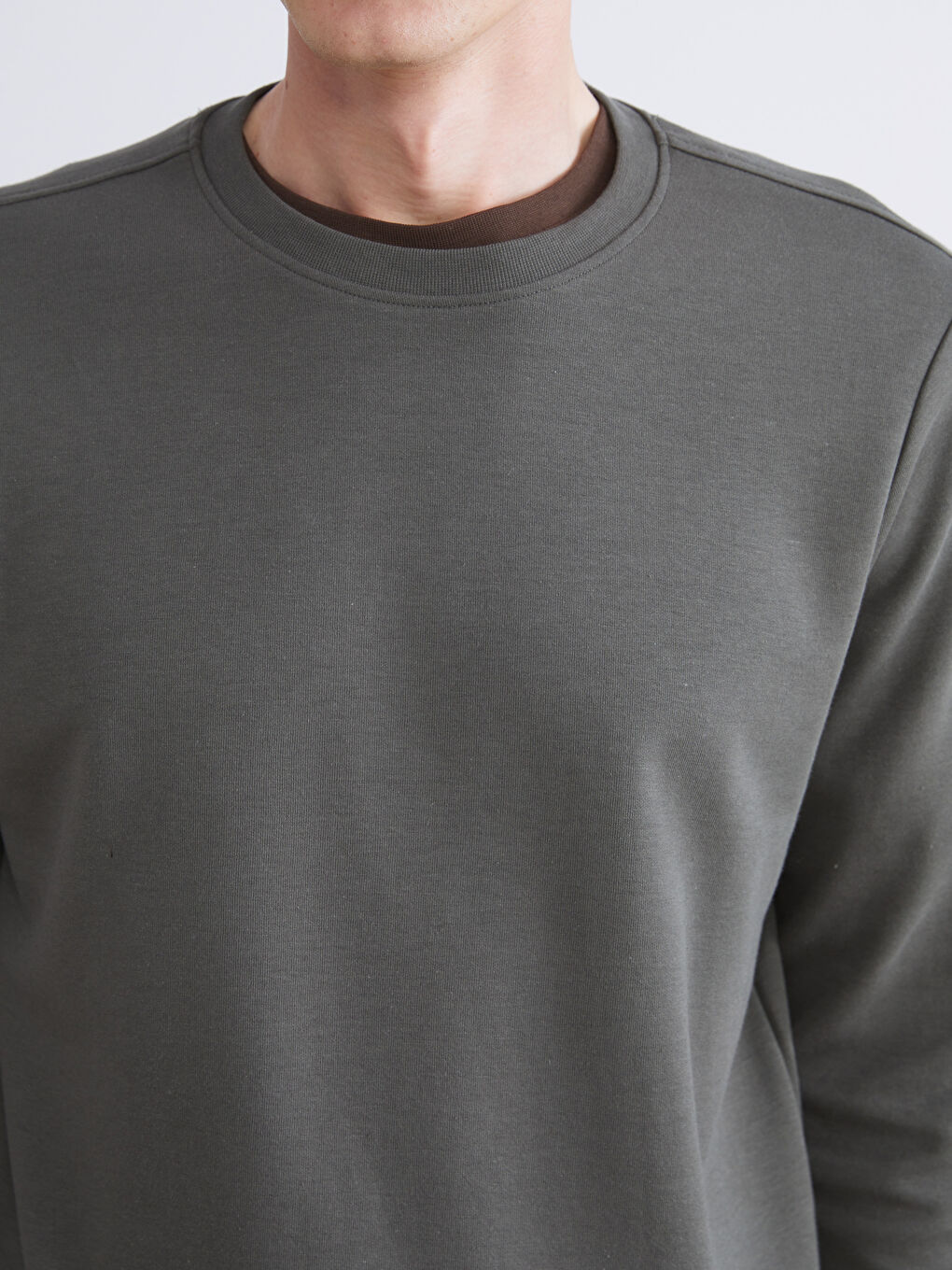 سويت شيرت ياقة دائرية للرجال-2