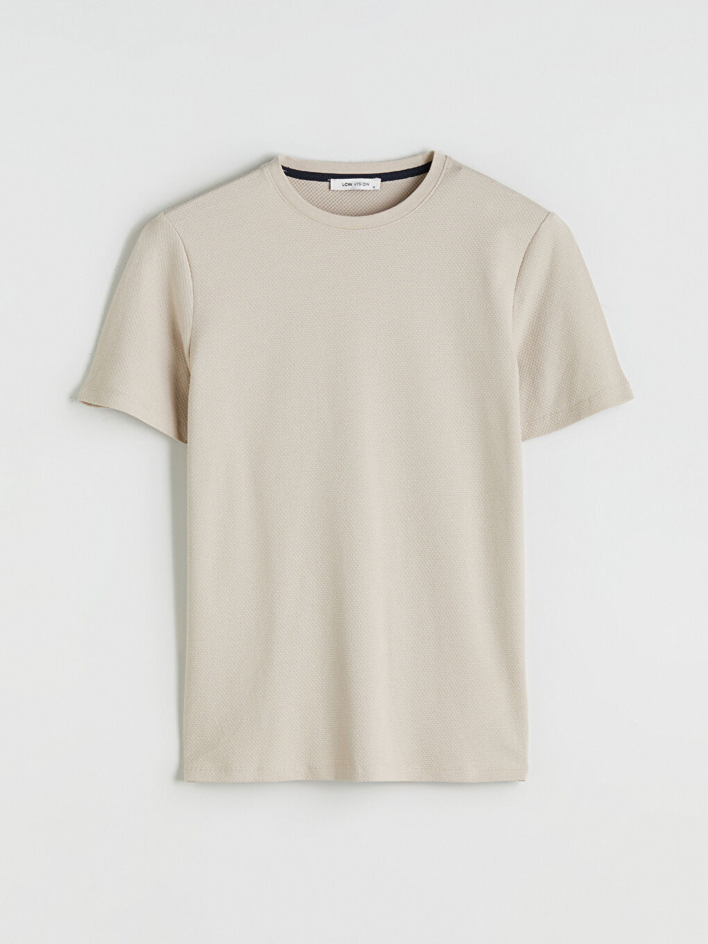 Crew Neck Plain Men's T-Shirt-4