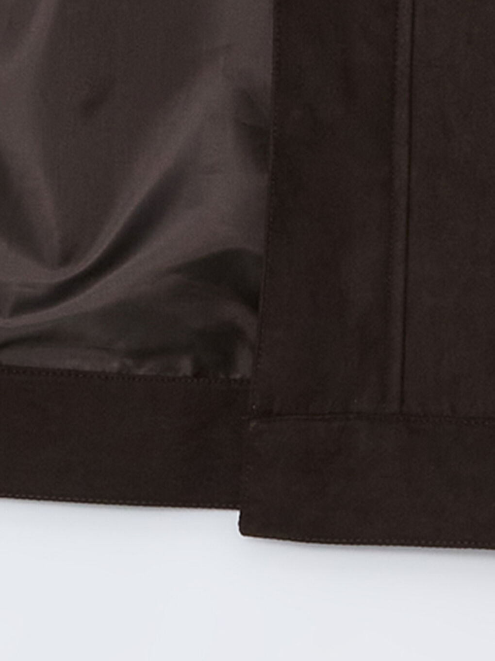 Kahverengi Standart Kalıp Gömlek Yaka Süet Erkek Mont-6