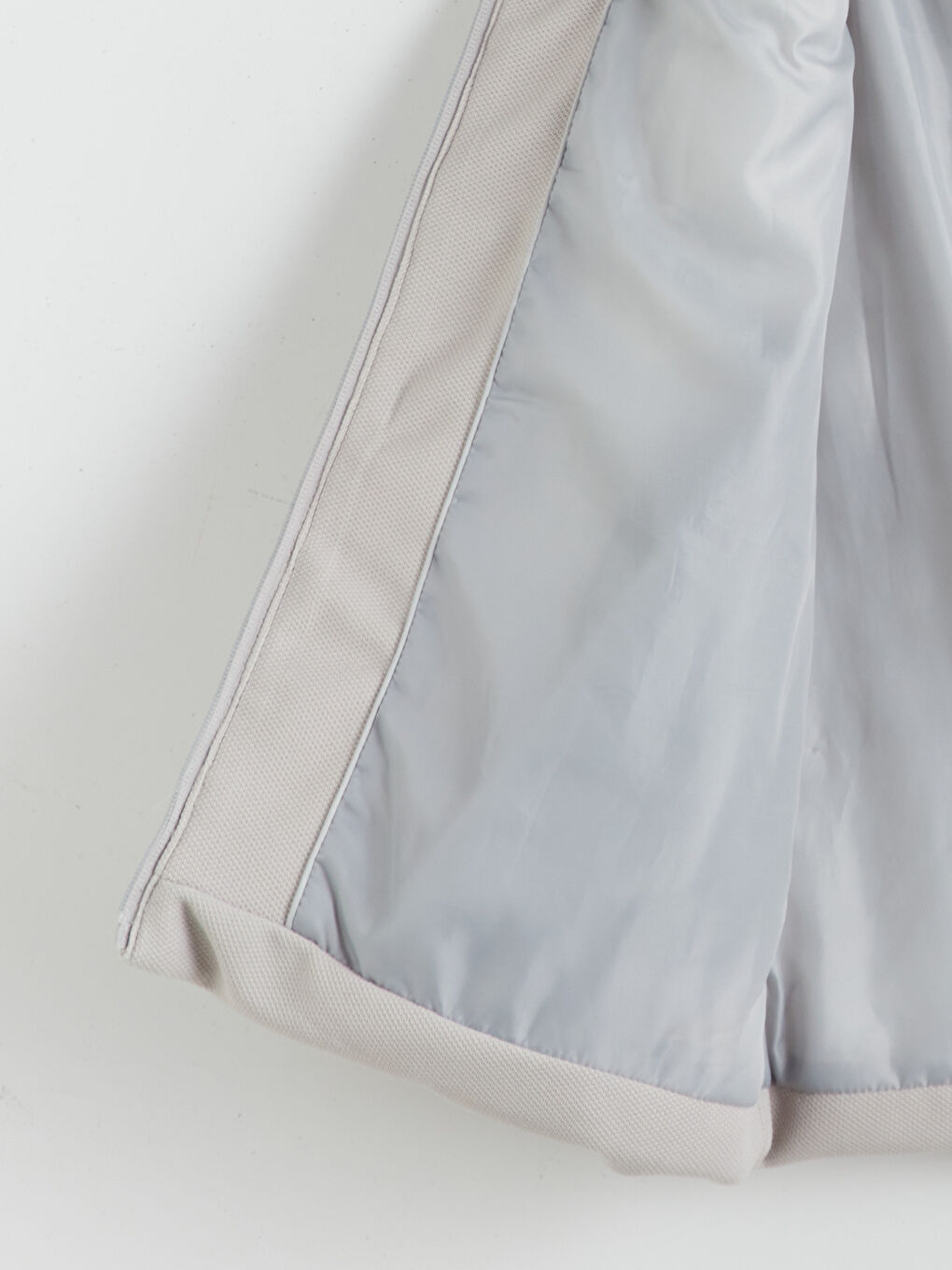 Gri Slim Fit Dik Yaka Erkek Şişme Yelek-9