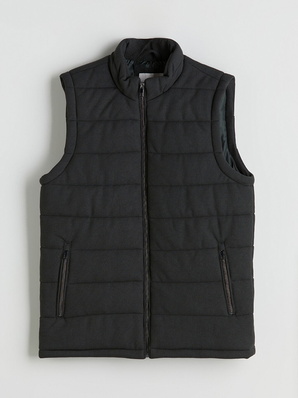 Slim Fit Funnel Neck Men's Puffer Gilet