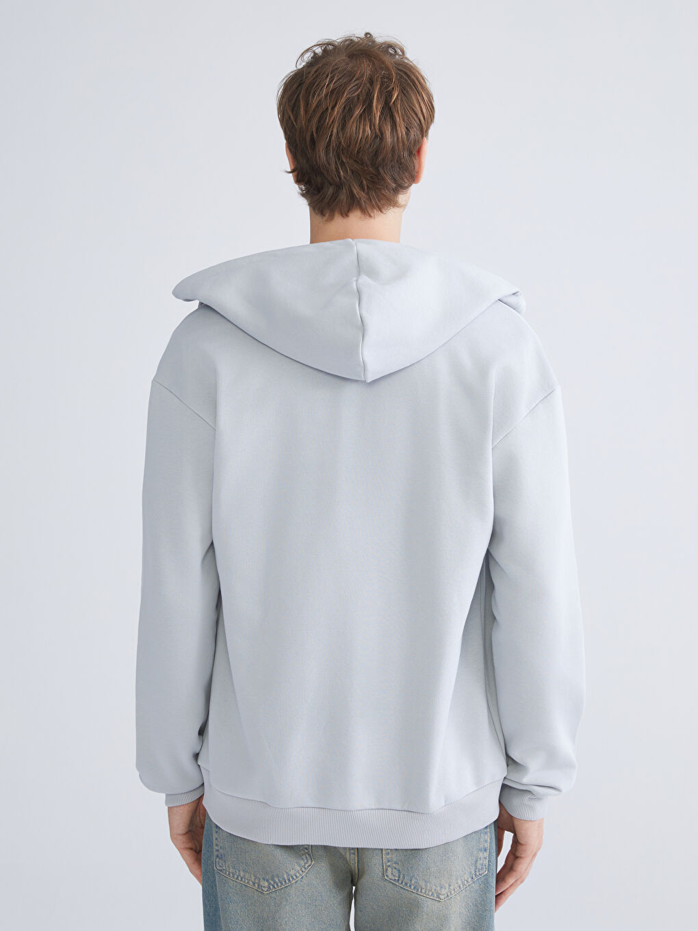 XSIDE Hooded Long Sleeve Men's Zip-Up Sweatshirt -W54602Z8-FLG