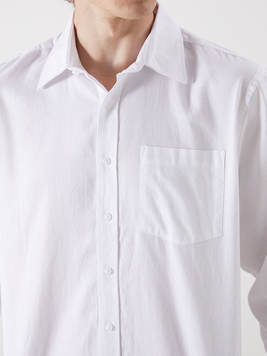 Regular Fit Long Sleeve Men's Shirt-2