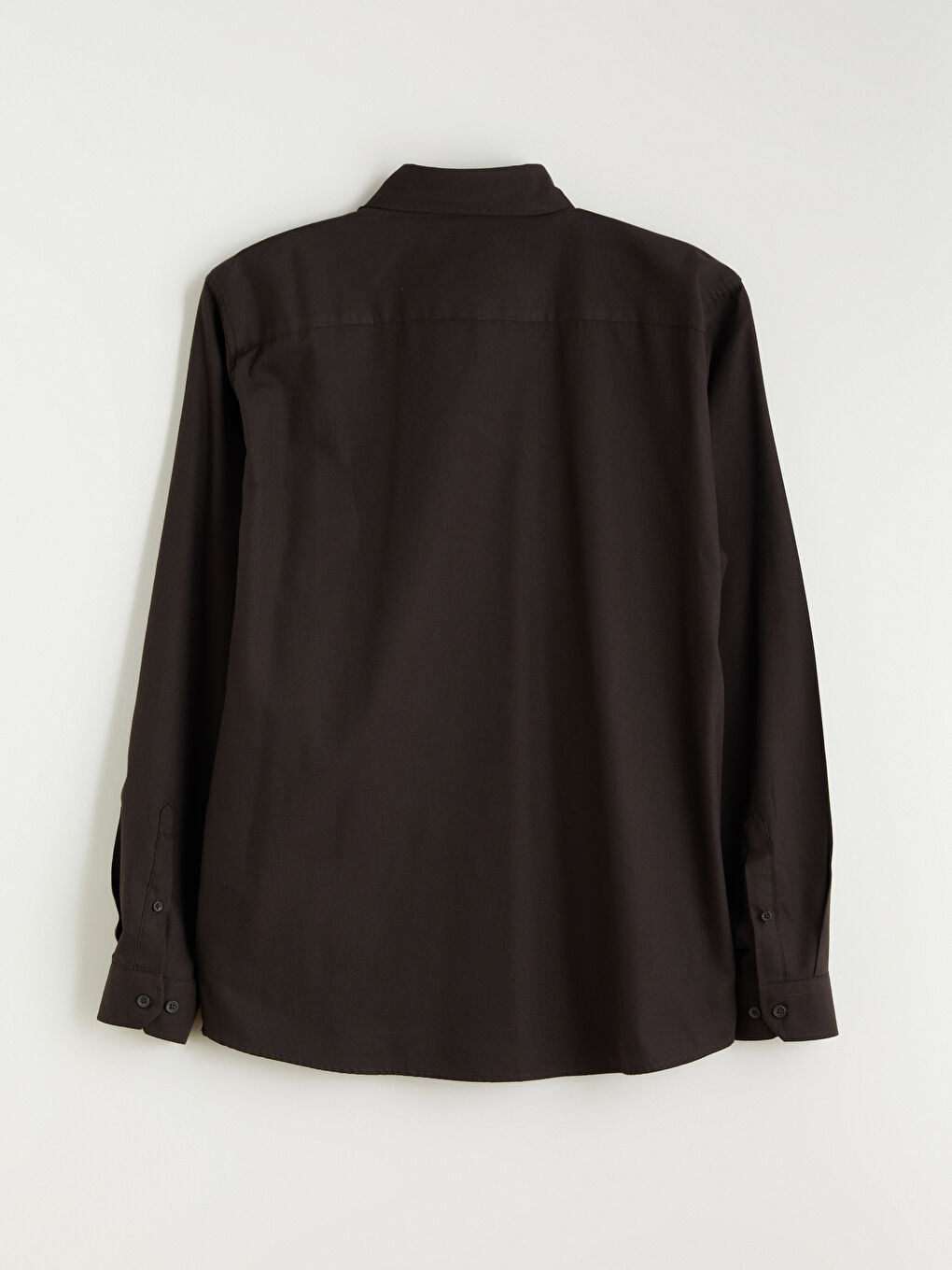 قميص رجال كم طويل سليم فيت غبردين-5