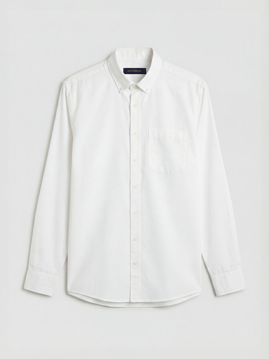 Slim Fit Long Sleeve Gabardine Men's Shirt