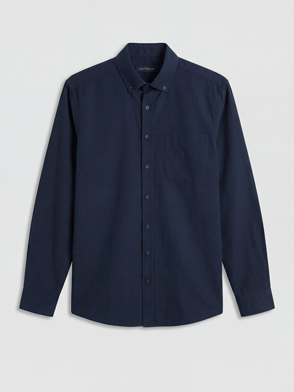 Muška košulja dugih rukava slim fit od gabardina-4