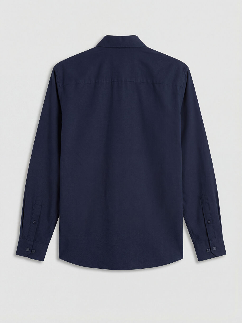 Muška košulja dugih rukava slim fit od gabardina-5