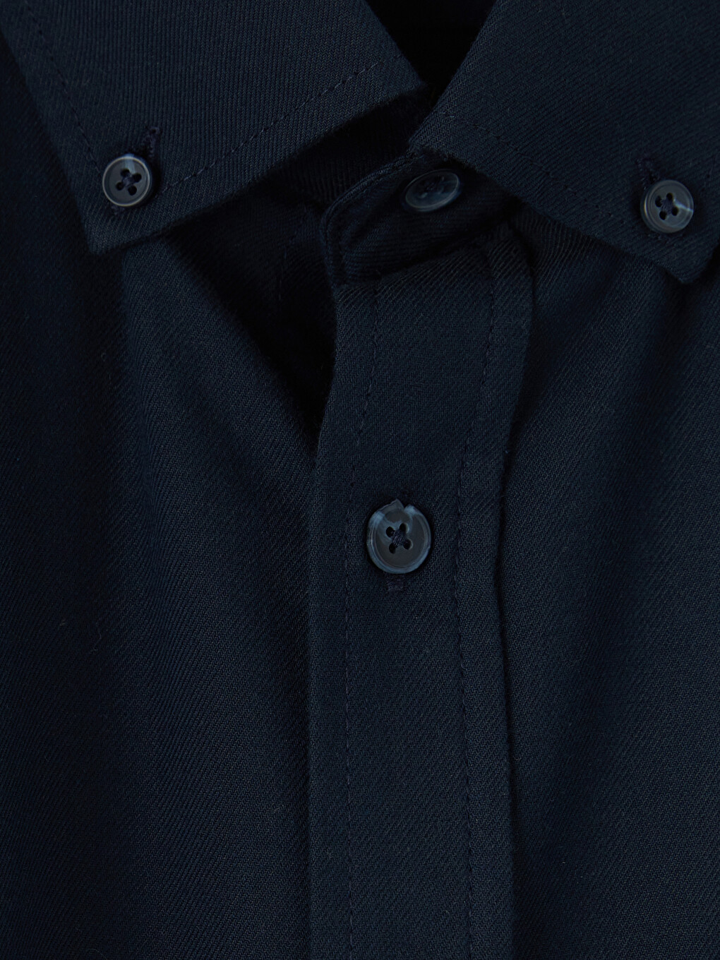 Muška košulja dugih rukava slim fit od gabardina-6