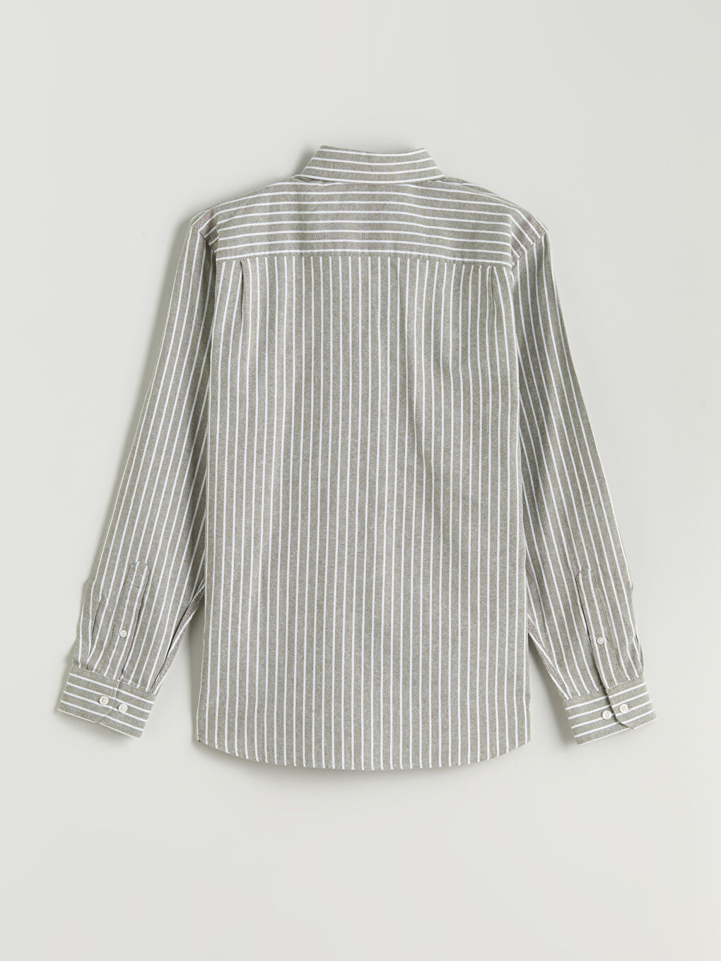 SOUTHBLUE Regular Fit Long Sleeve Striped Men's Shirt -W54608Z8-LGE