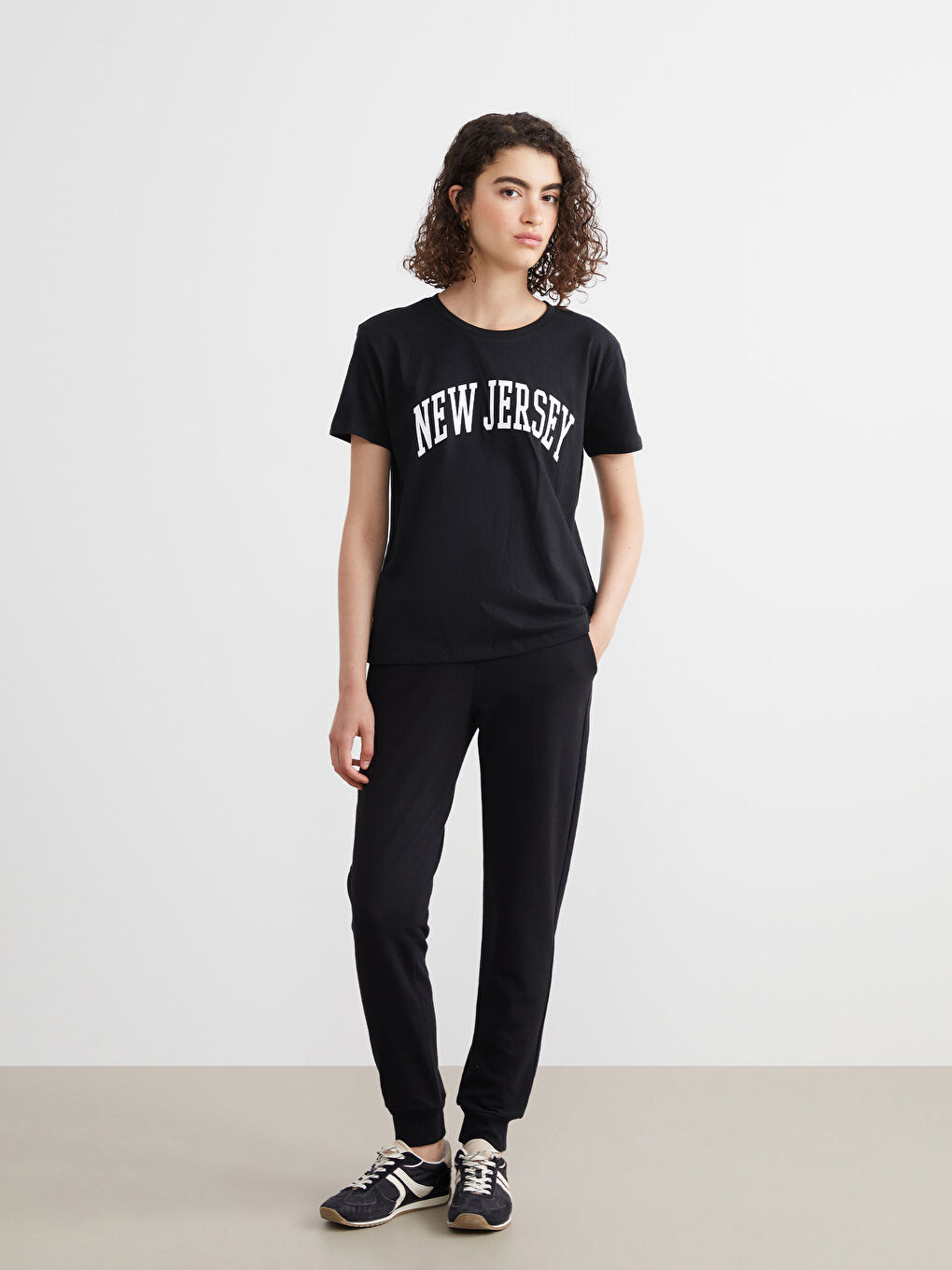 XSIDE Crew Neck New Jersey Printed Women's T-Shirt -W54614Z8-CVL