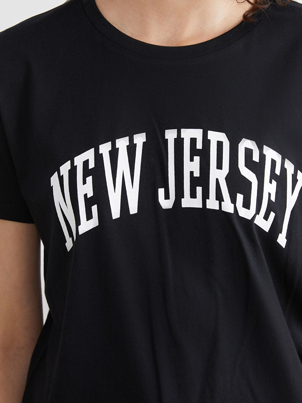 XSIDE Crew Neck New Jersey Printed Women's T-Shirt -W54614Z8-CVL
