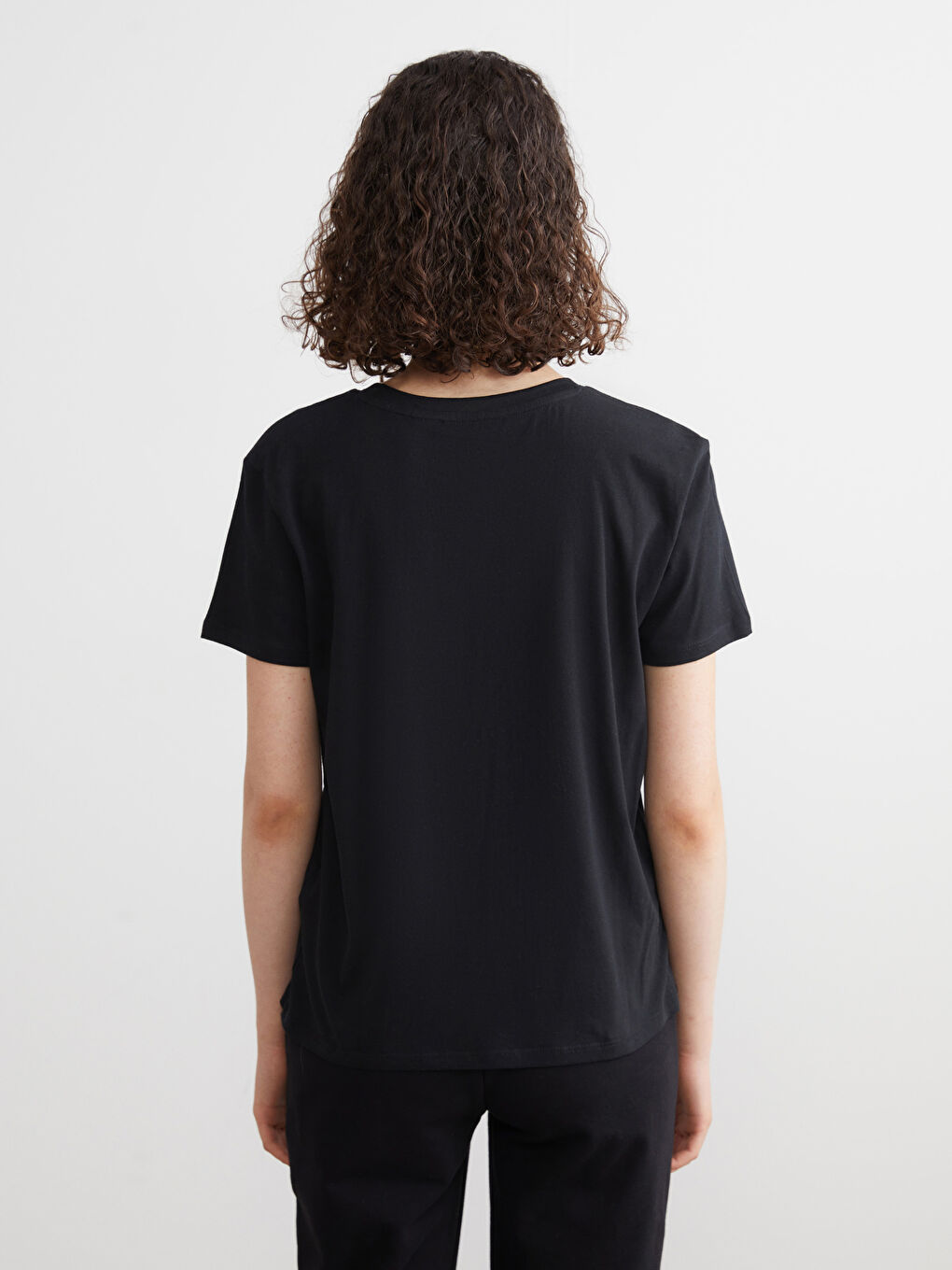 XSIDE Crew Neck New Jersey Printed Women's T-Shirt -W54614Z8-CVL