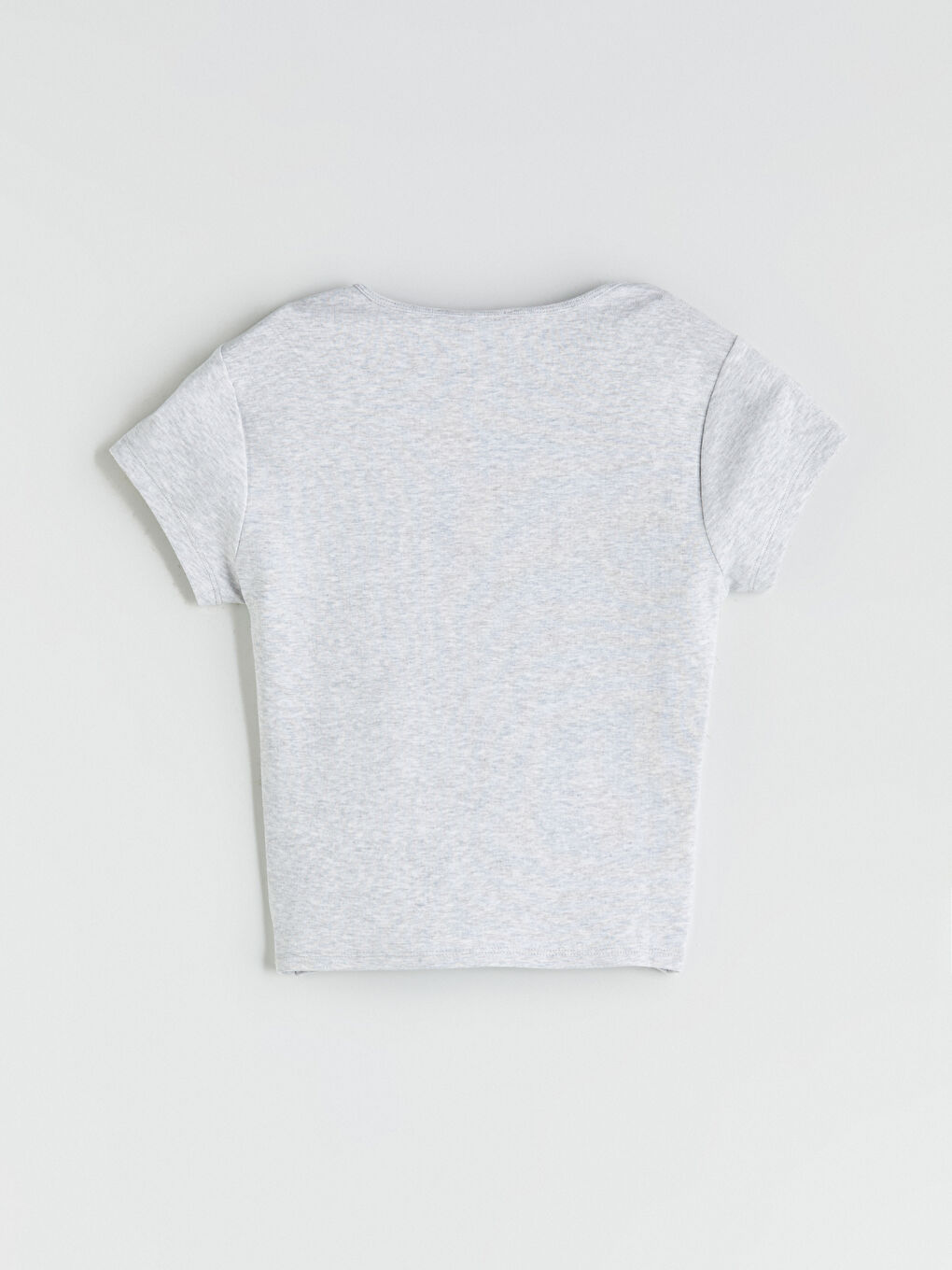 XSIDE Crew Neck Plain Women's T-Shirt -W54617Z8-CY9