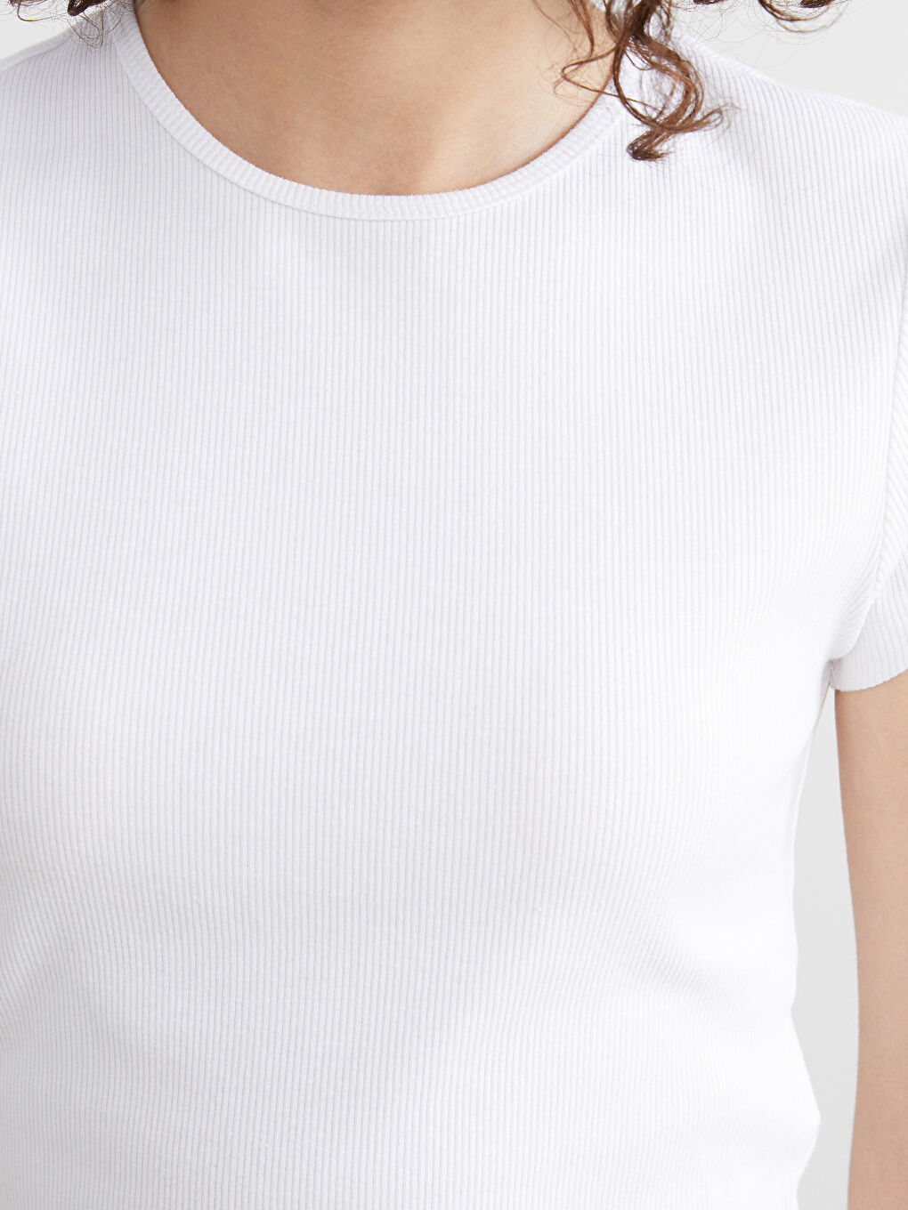 Crew Neck Women's T-Shirt-2
