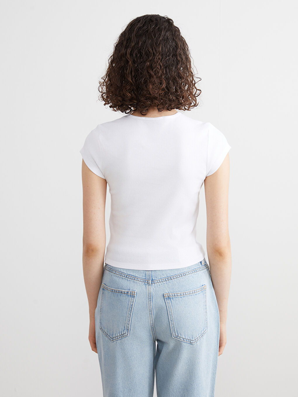 Crew Neck Women's T-Shirt-3