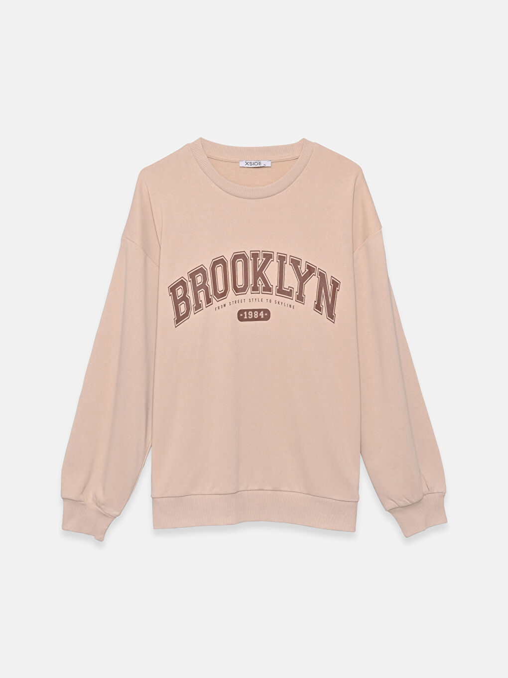 Світшот з круглим вирізом горловини