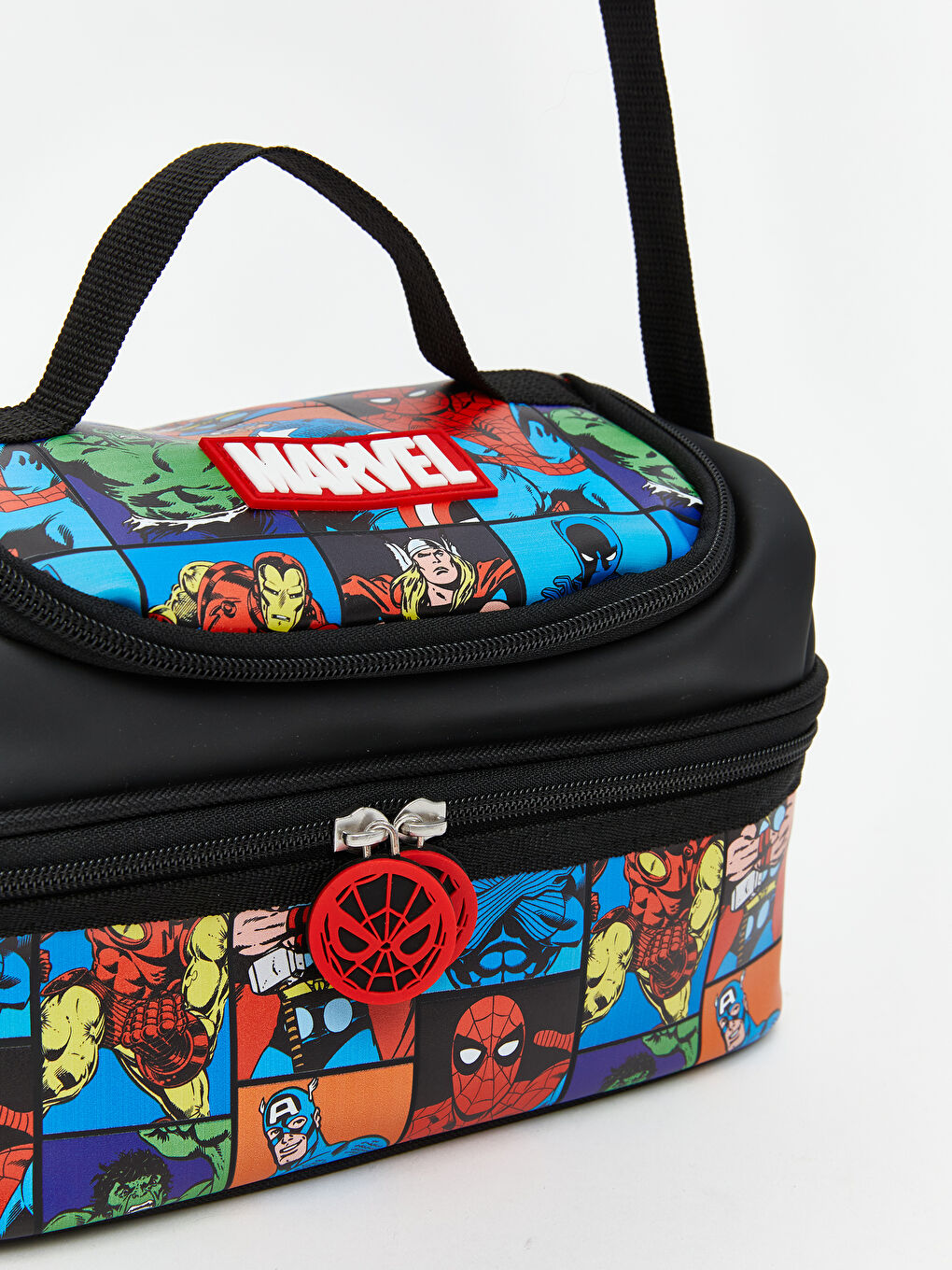Karışık Marvel Baskılı Erkek Çocuk Termal Çanta-1