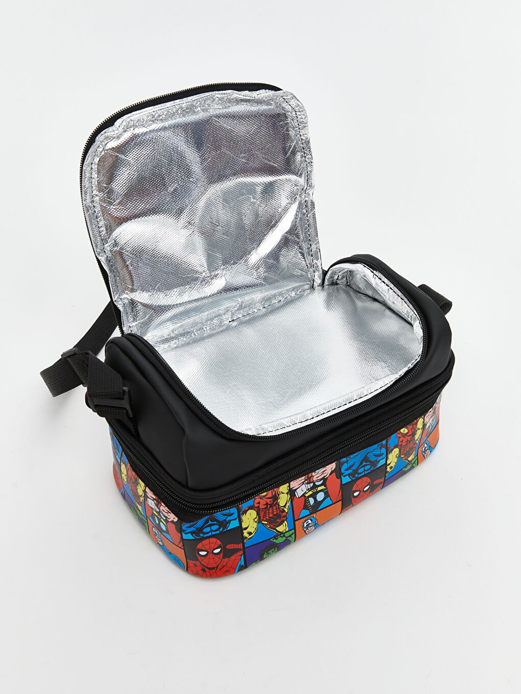 Karışık Marvel Baskılı Erkek Çocuk Termal Çanta-2