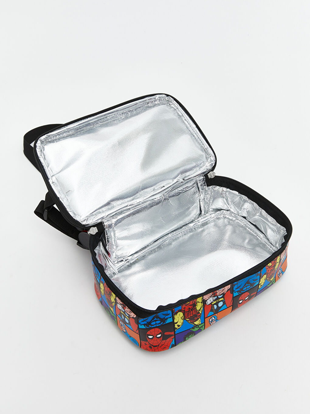 Karışık Marvel Baskılı Erkek Çocuk Termal Çanta-3