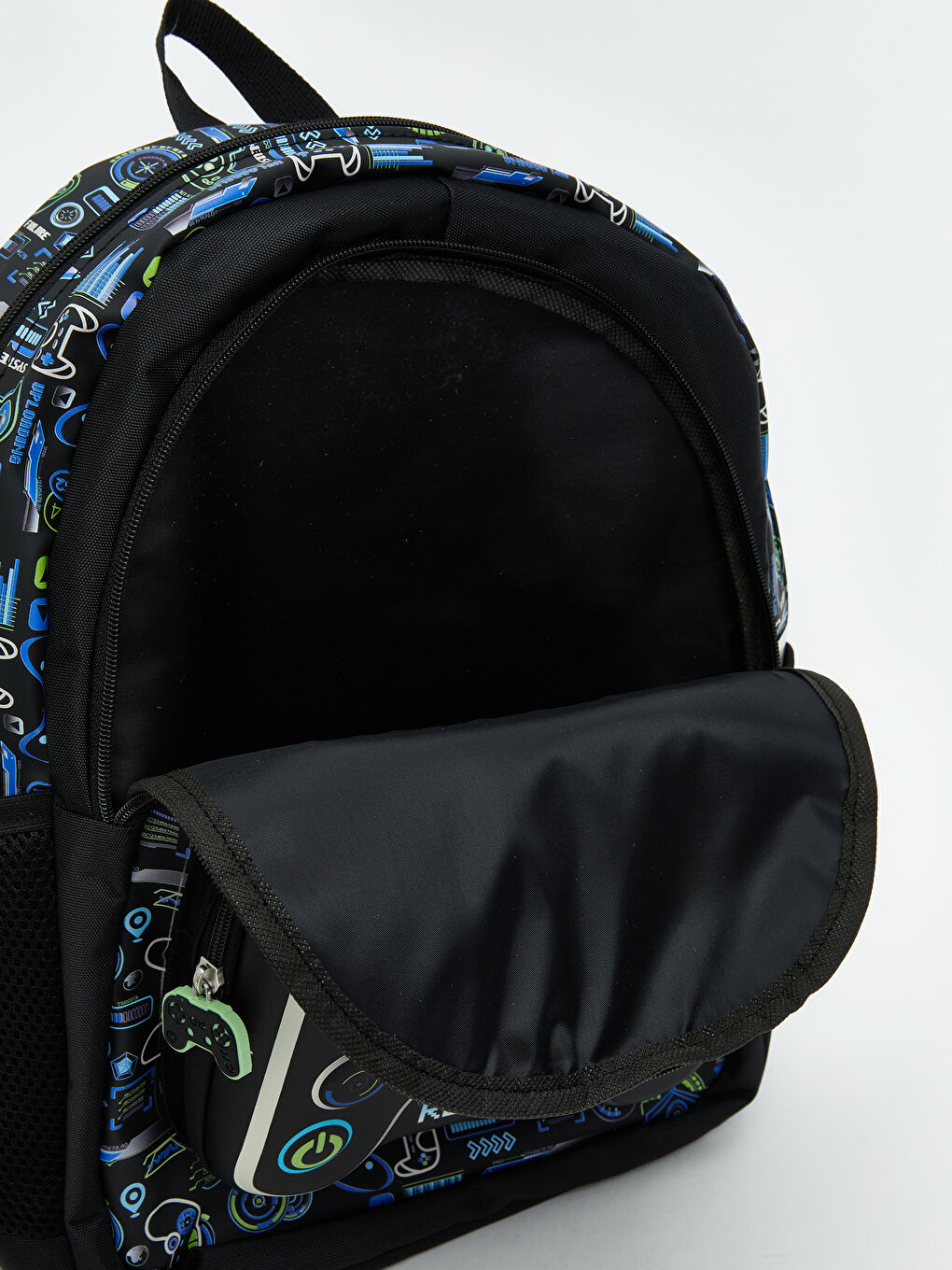 Oyun Konsolu Baskılı Erkek Çocuk Okul Çantası-3