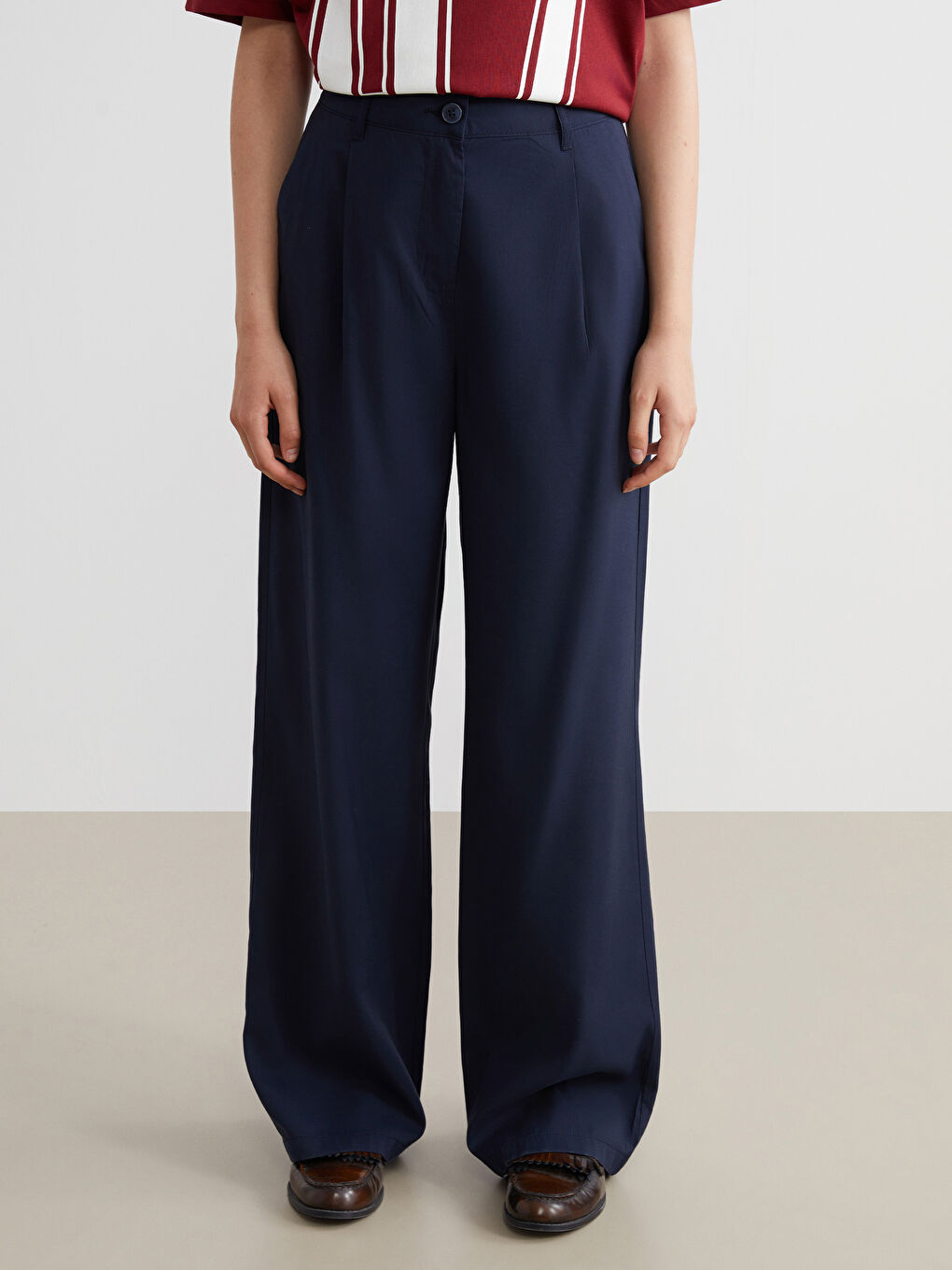 XSIDE Woman NAVY Trousers -W54675Z8-CTT