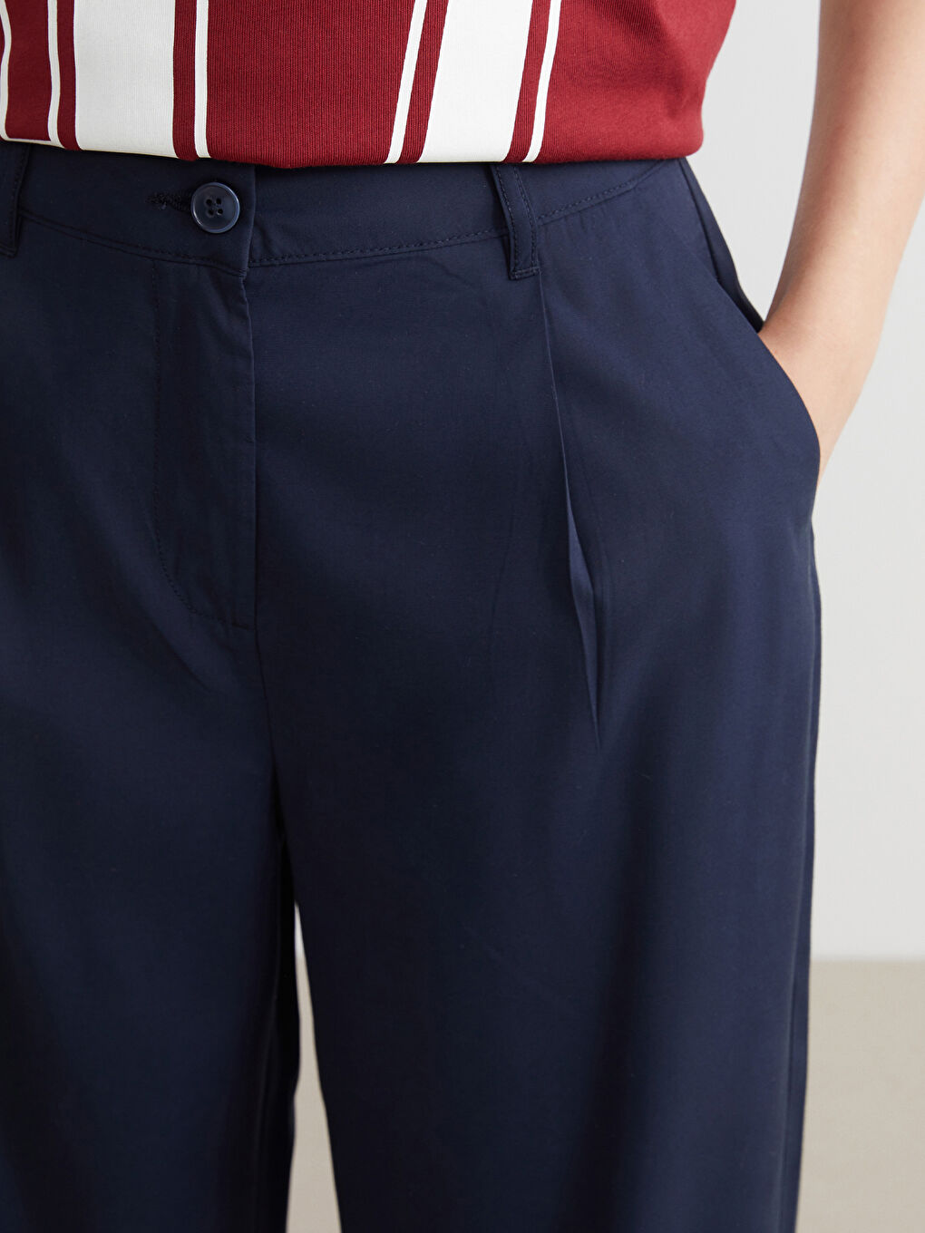 XSIDE Woman NAVY Trousers -W54675Z8-CTT