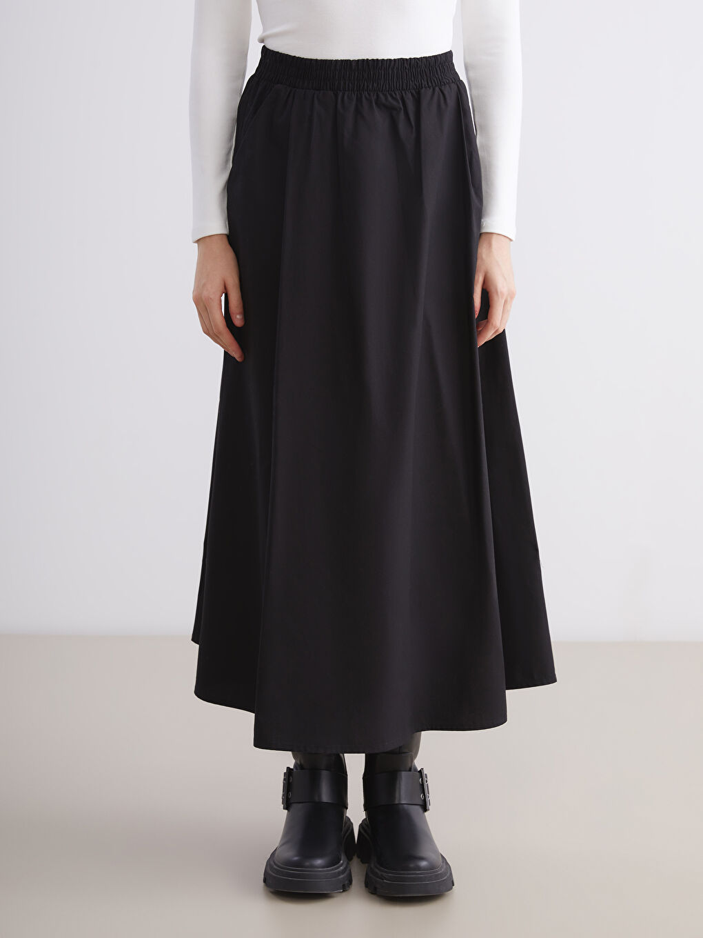 XSIDE Woman BLACK Skirt -W54678Z8-CVL
