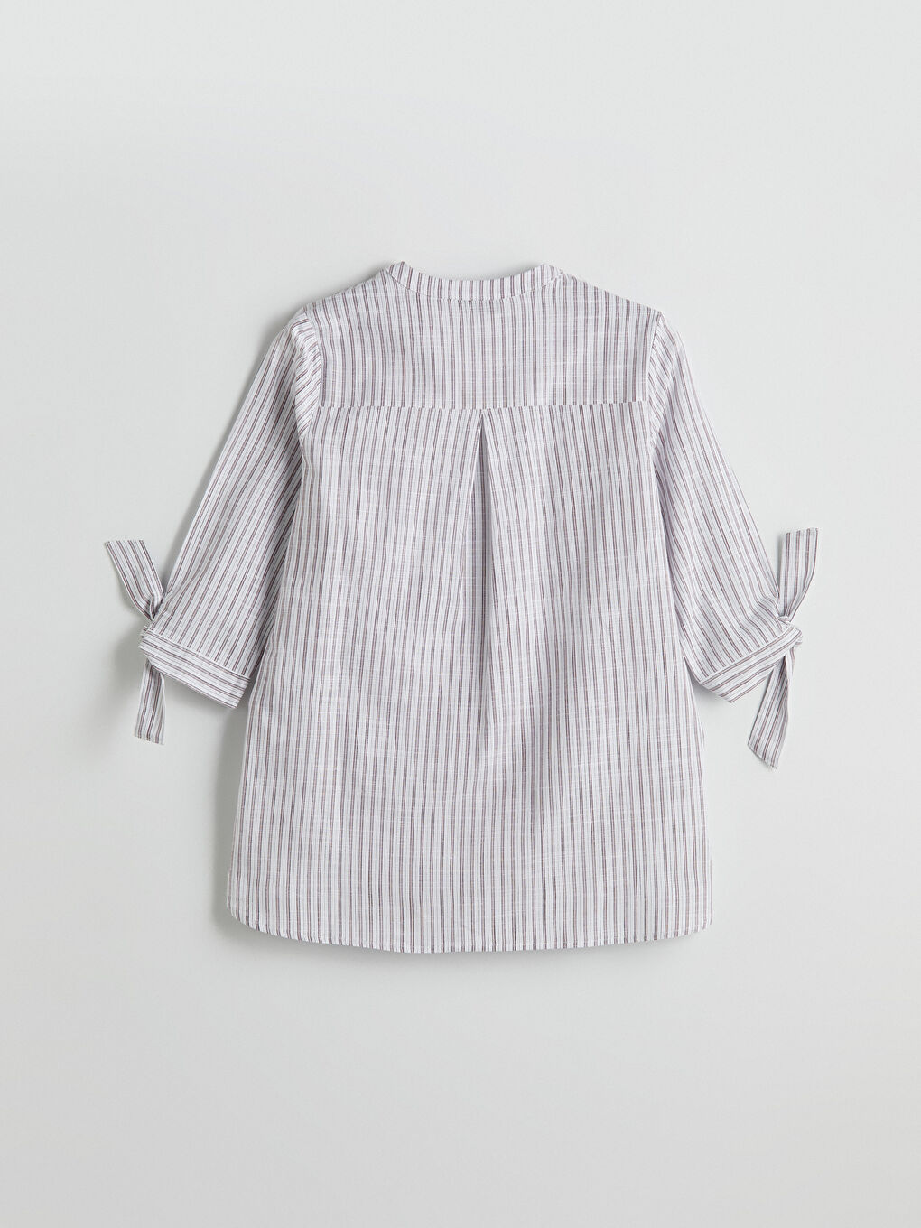 LCW Grace Notch Neck Striped Blouse -W54683Z8-LHW