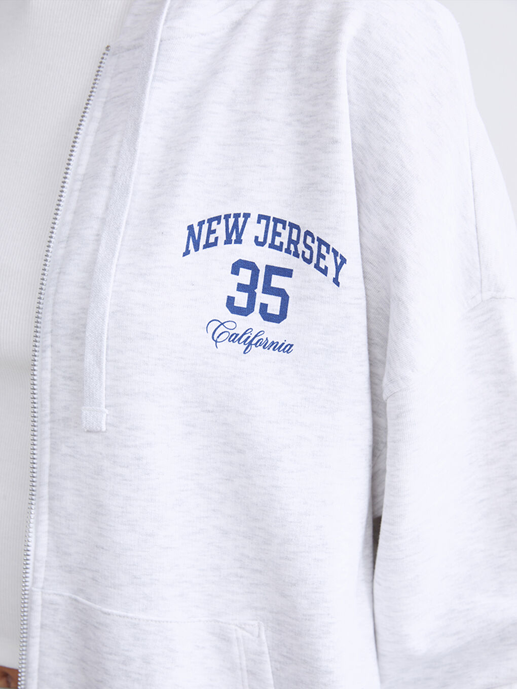 XSIDE Hooded Women's Thick Zip-Up Sweatshirt -W54686Z8-CY9