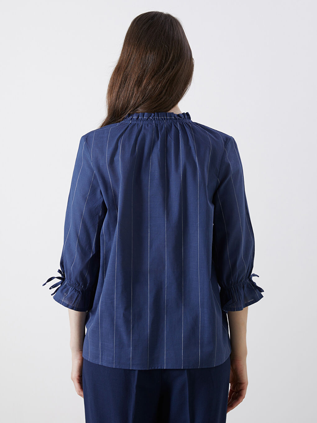 LCW Grace Woman INDIGO Blouse -W54688Z8-LGB