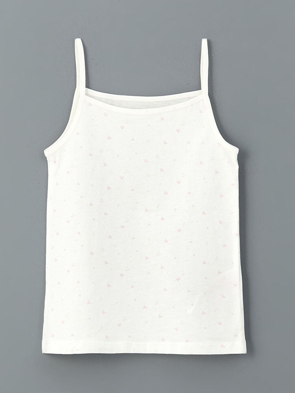 Square Collar Girls' Vest 2 Pack-2