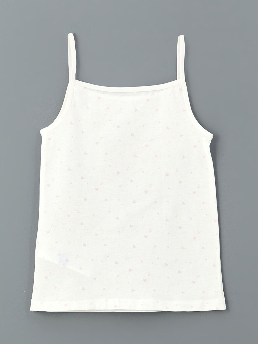 Square Collar Girls' Vest 2 Pack-3