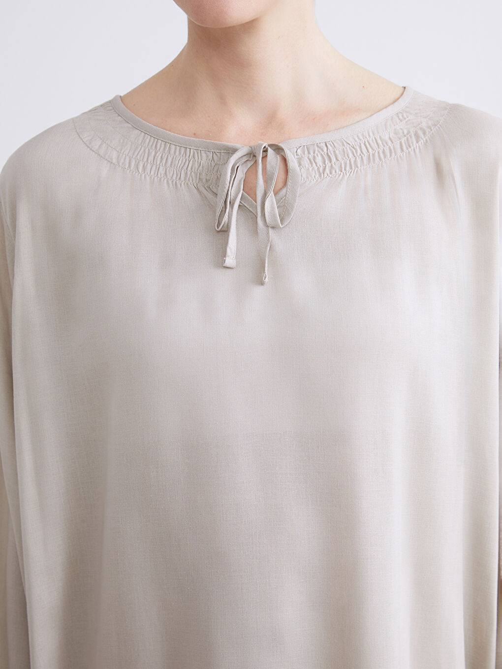 Woman GREY Blouse-2