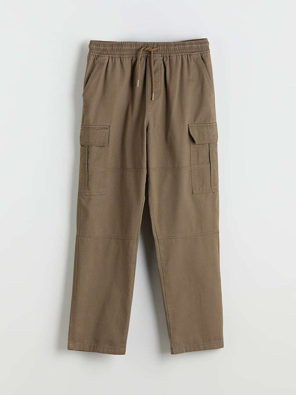 Relaxed Fit Men's Cargo Trousers-4