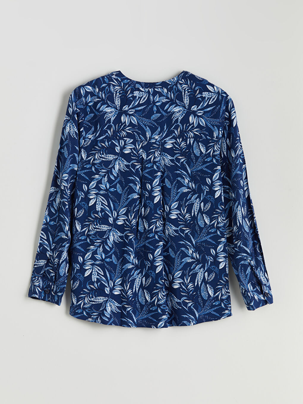 LCW Grace Notch Neck Floral Blouse -W54714Z8-LSF