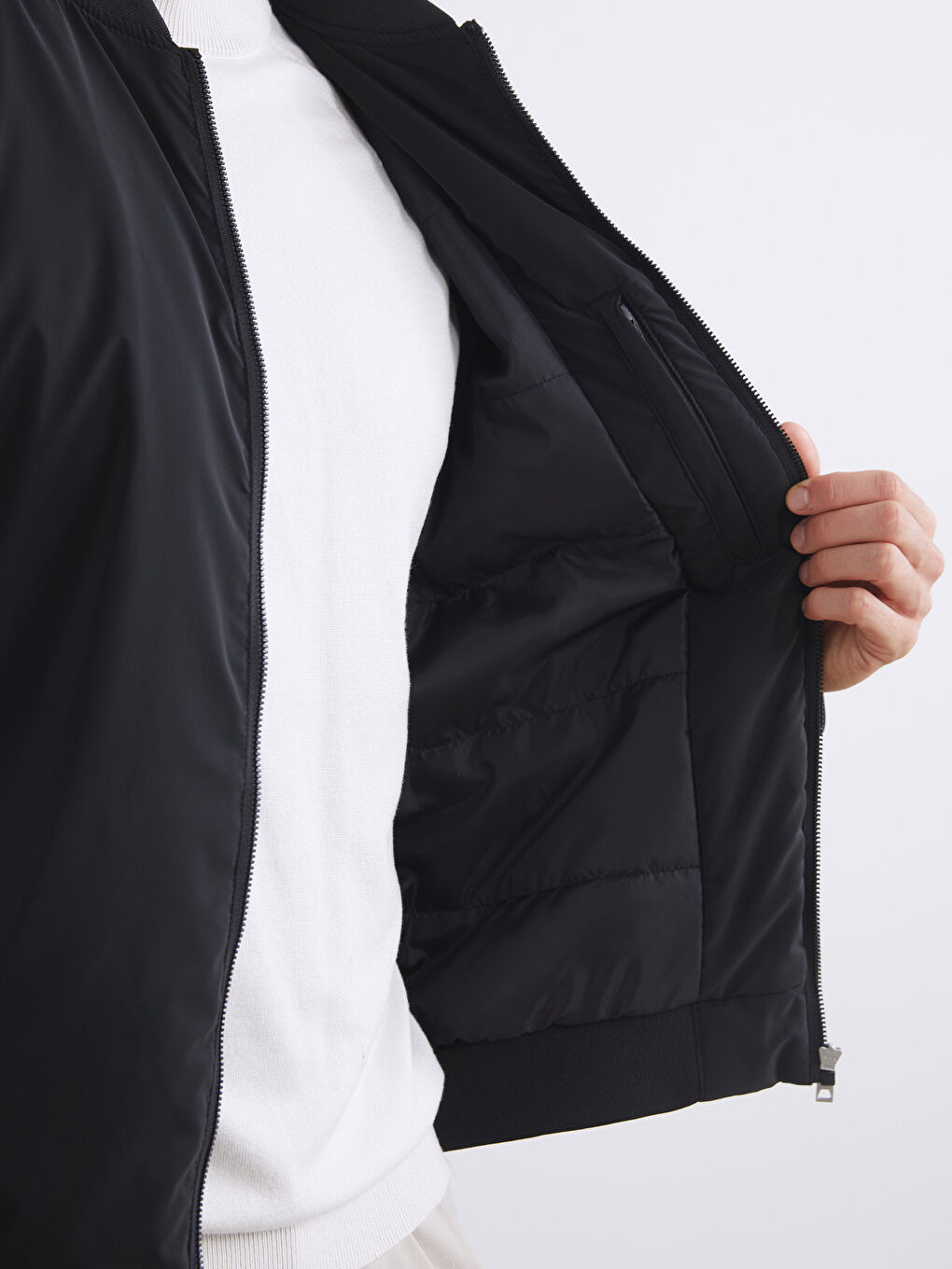 Standard Fit College Collar Men's Coat-2