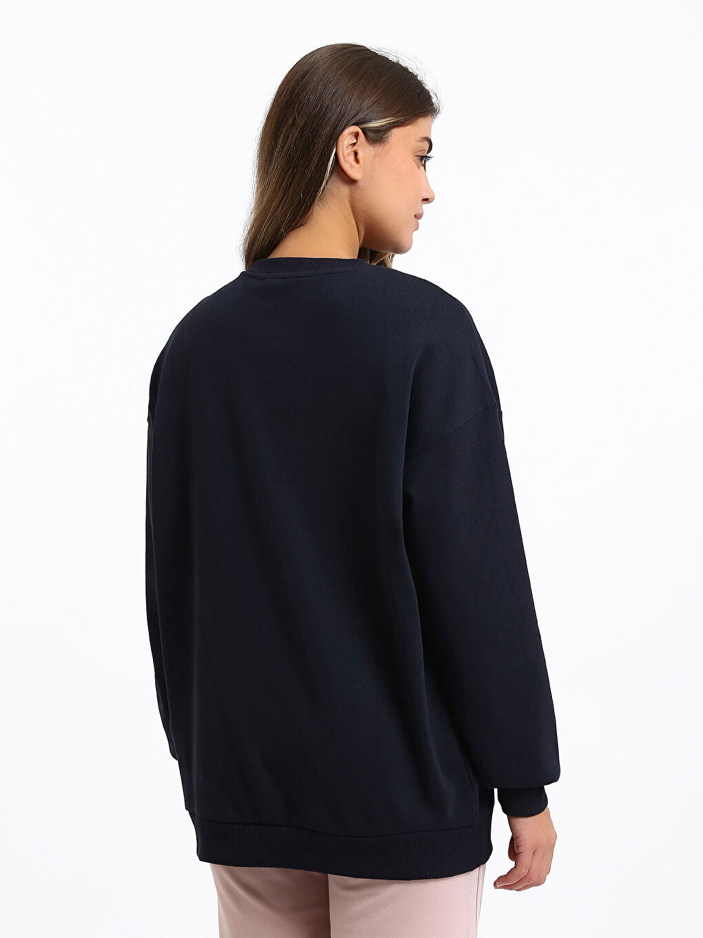 Crew Neck Women's Sweatshirt-4