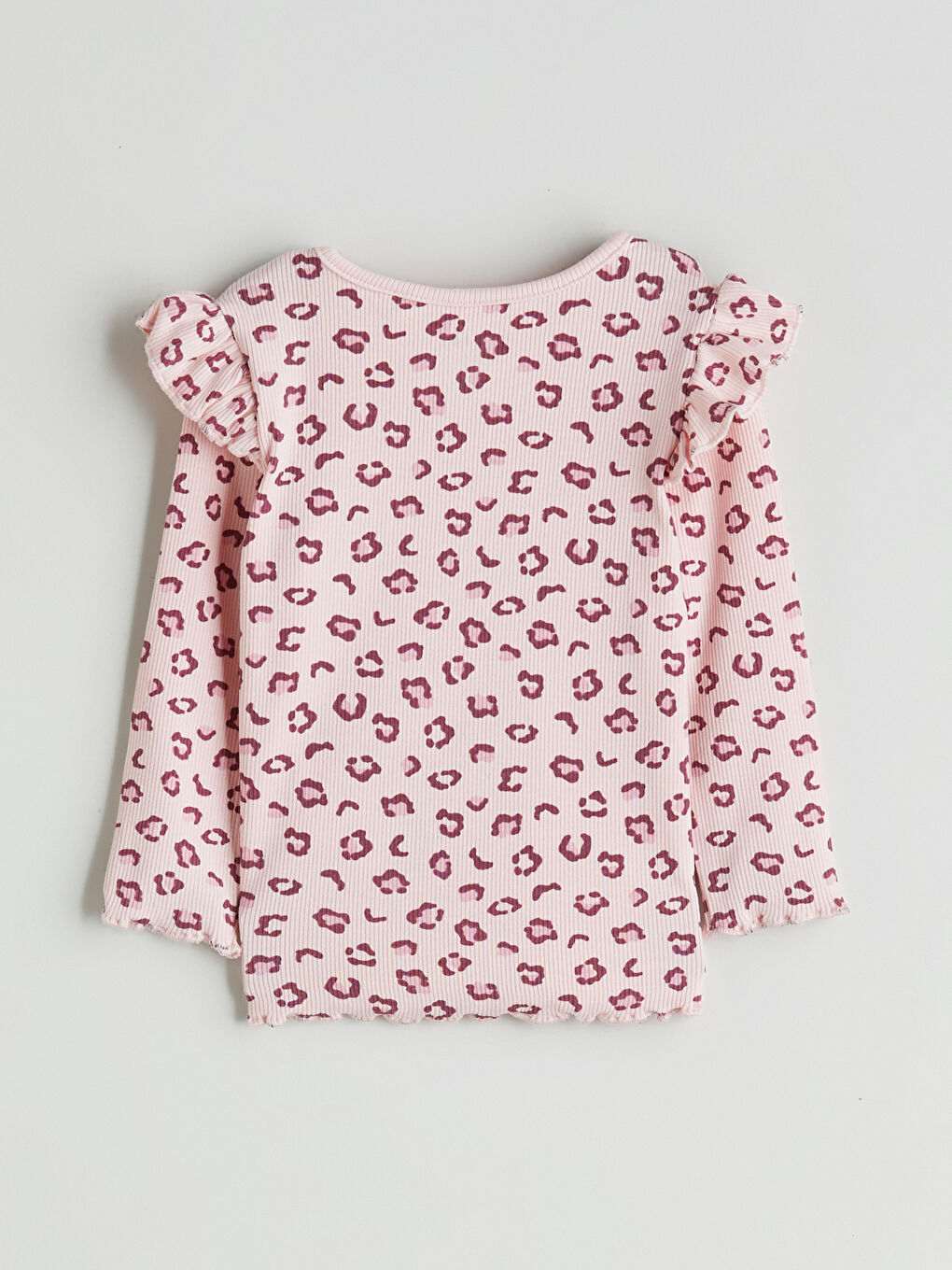 LCW baby Crew Neck Printed Baby Girls' Pyjama Set -W54728Z1-LSZ