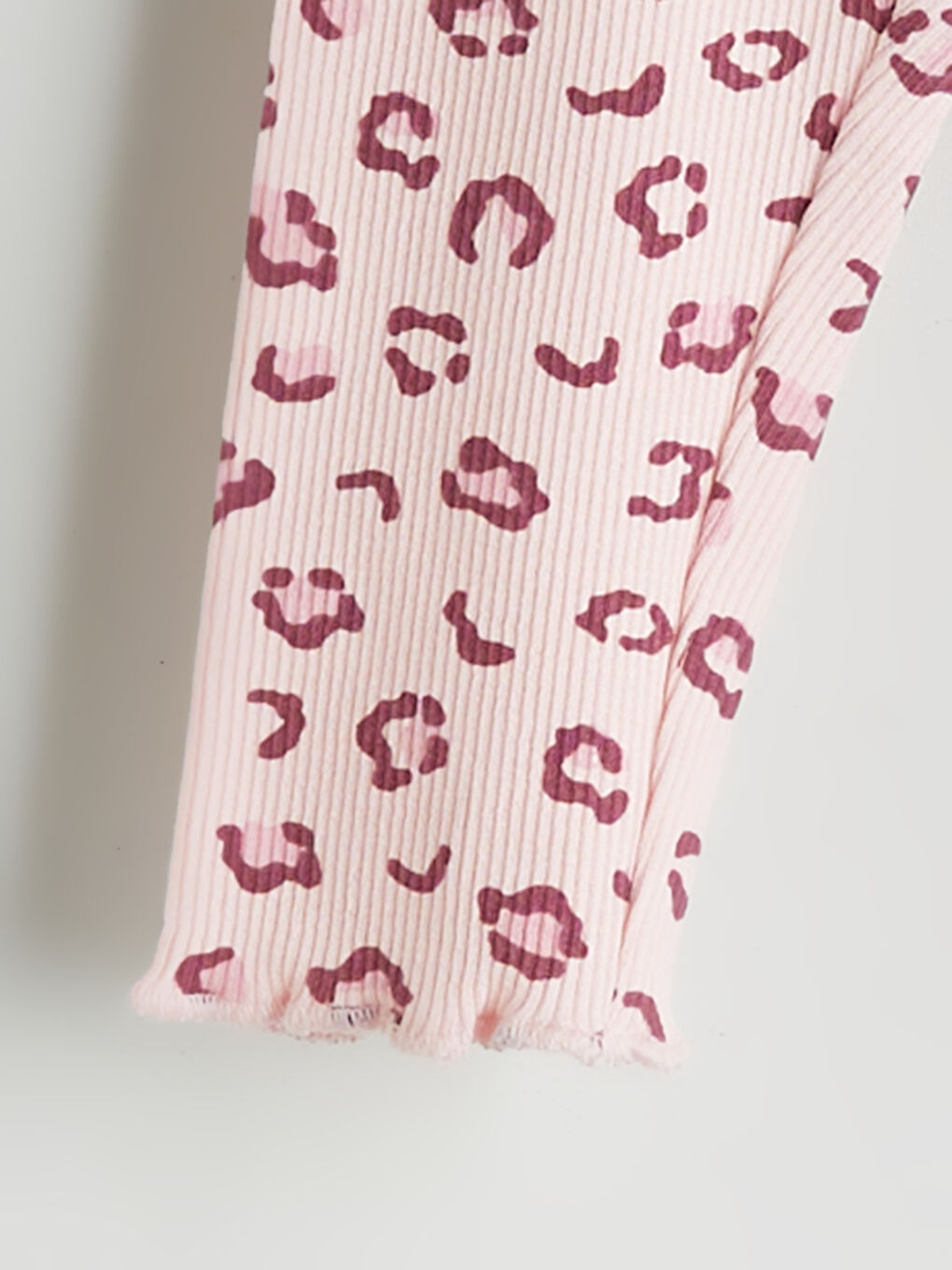 LCW baby Crew Neck Printed Baby Girls' Pyjama Set -W54728Z1-LSZ