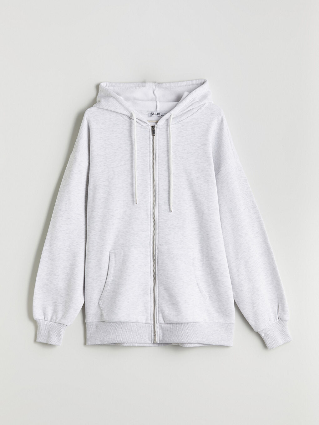 XSIDE Hooded Oversize Women's Zipper Sweatshirt -W54732Z8-CY9